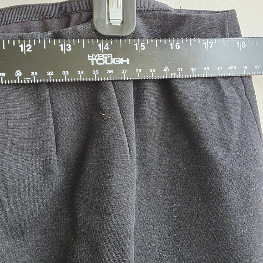 Dana Buchman Black Pencil Skirt Size 16 Workwear Professional Lined Office Comfy - Picture 6 of 6